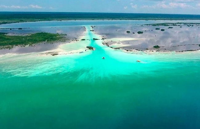 TOUR BACALAR mágico com passeio de Barco Pontão. (Transporte + Café da Manhã + Alimentação) - Foto 17