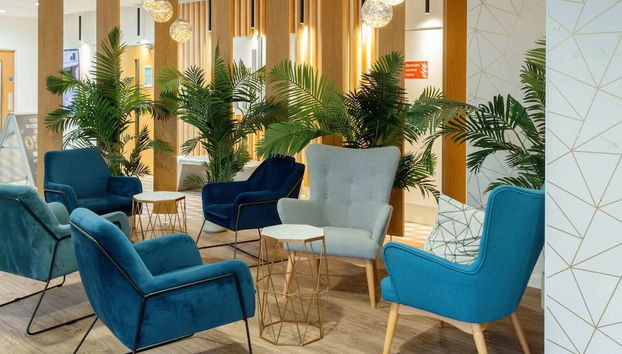 Sitzecke in der Lobby