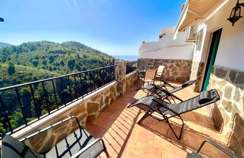 Apartamentos Axarquia , Frigiliana, terraza privada con vistas a la montaña rio y al mar - Foto 28