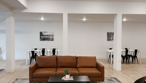 Sala de estar do lobby