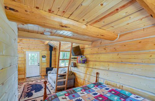 Mtn Views and Fireplace Cozy Trout Creek Tiny Home - Foto 12