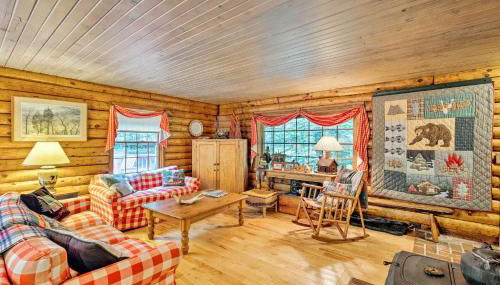 Private Wooded Cabin 7 Mi to Mount Snow! - Foto 3