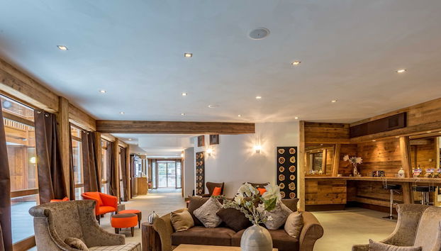 Zona de estar del vestíbulo