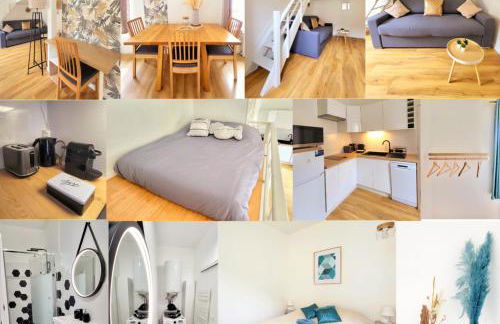 Le Cocon de Reims family and free parking - Foto 19