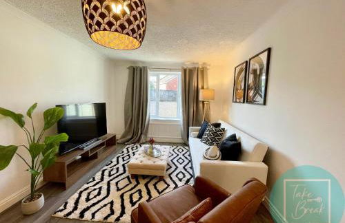 Stylish 3-Bedroom St Helens Home with Parking & Wi-Fi - Foto 9