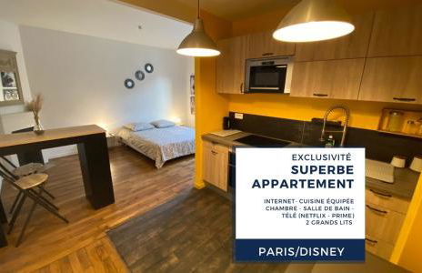 Superbe T2 entre Paris et Disney (RER A) - Foto 1