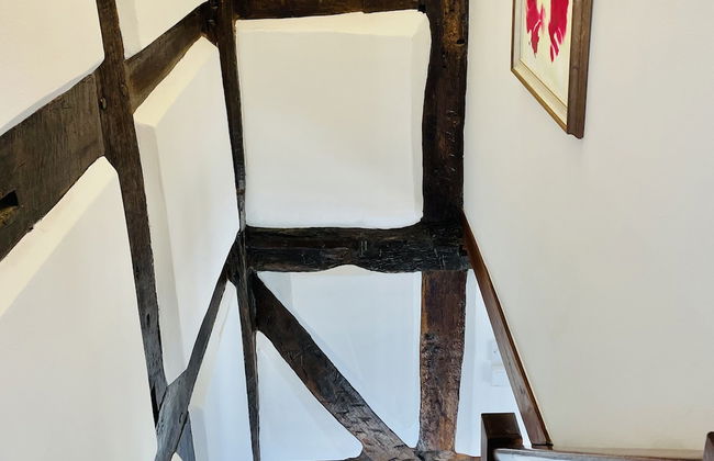 Log Burner and Beamed Ceilings-king Size Bed - Foto 28