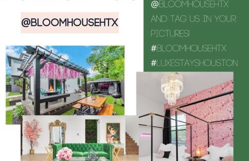Houston's Downtown Bloom House - Spacious Floral Escape for Groups - Foto 12