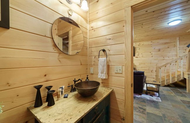 Spacious Luxury Lake Blue Ridge Forest Cabin an spa - Foto 41