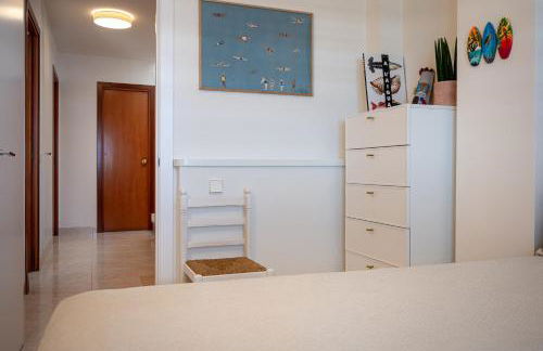 AT148 Frente la playa, jardín privado, vistas mar - Foto 25