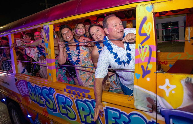 Balade en chiva rumbera à Carthagène + Fête dans une discothèque - Foto 5