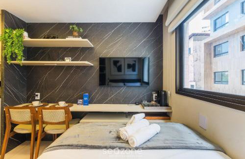 Aptos completos com lazer a poucos minutos da praia HFOs - Foto 19