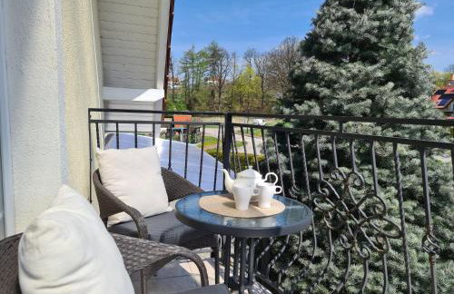 APARTAMENTY "LA VILLA" z prywatnym parkingiem, klimatyzacją, ogrodem, blisko centrum - Foto 43