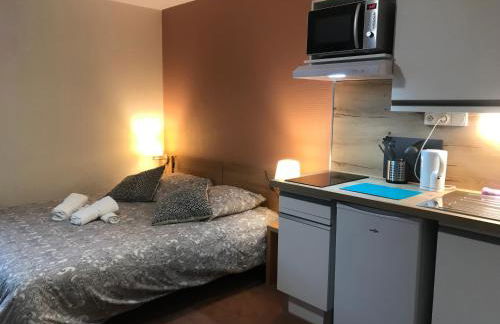 La Féclaz Ski aux pieds Grand Studio Tout confort - Foto 7