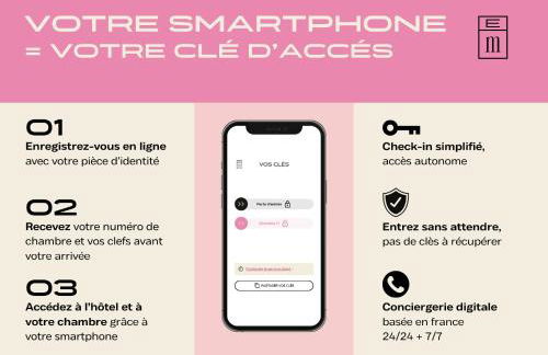 Hôtel Cloître - Entrée autonome, réception en ligne - Encore Mieux - Photo 14