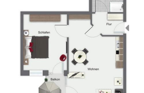 Residenz Seestern Wohnung 39 - Foto 13