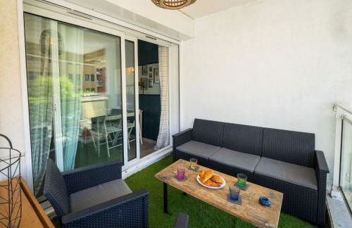 Cocon Azur, piscine, clim, à 5 min de la plage - Foto 10