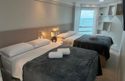 2704 Flat Beira Mar Av Boa viagem Vista Deslumbrante e com cozinha - Foto 5