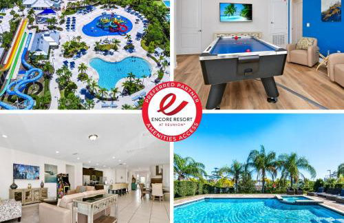 Vibrant Home Near Disney With Private Pool, Waterpark And Resort Acces At Encore Resorts Reunion - 221Fl - Foto 1