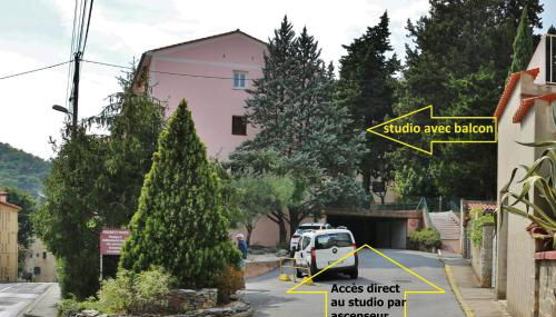 Studio classé 2 étoiles à 5 minutes du centre ville et 10 des Thermes - Foto 3