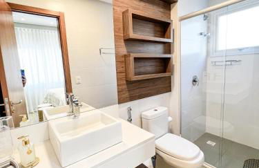 Apto moderno com lareira, piscina aquecida e infra completo em Gramado - Photo 21