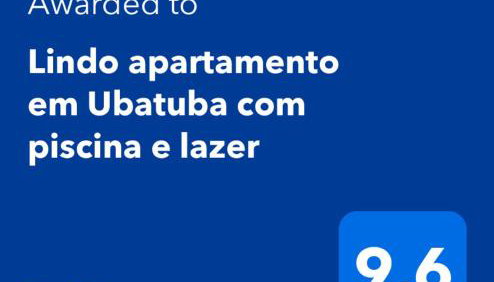 Lindo apartamento em Ubatuba com piscina e lazer - Foto 2