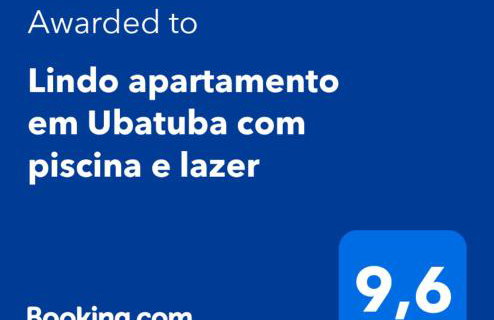 Lindo apartamento em Ubatuba com piscina e lazer - Foto 2