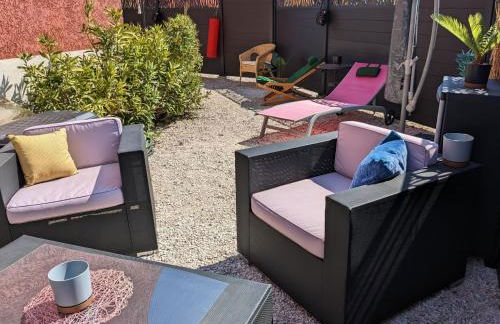 L'Instant Mer - Bord de Mer - Studio avec grand jardin à La Capte - Foto 28