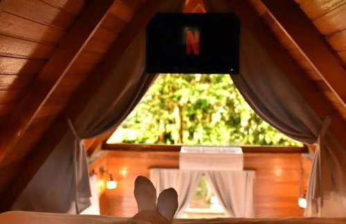 Casa na árvore com banheira, piscina, trilha, cavalo - Foto 9