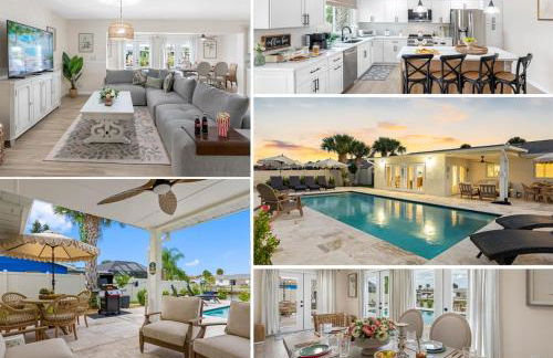 Brand New Saltwater Pool! - Waterfront Canal - Luxury Home - Foto 1