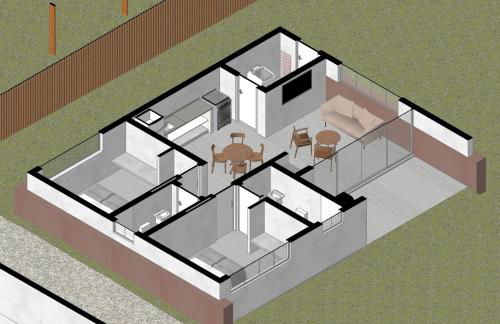 Casas aconchegantes com piscina na encantadora Praia das Cigarras - Foto 18