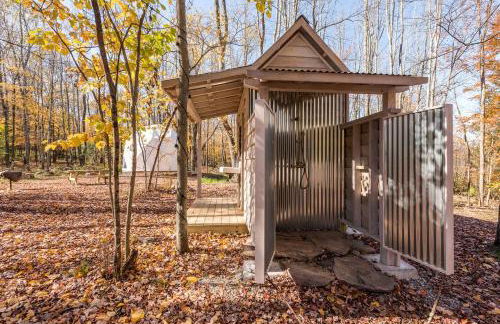 Cozy Unique Dome for a Romantic Glamping Getaway on a Private Farm in Woodridge, New York - Foto 28