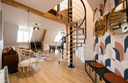 L'Authentique Spacieux duplex 2 salles de bains - Photo 15