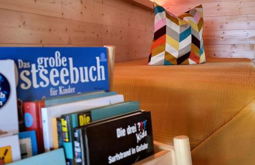 Werder Chalet -- GROßES SONNENDECK -- Strand 150m I Sauna I eKamin I bis 8 Pers I Meerblick I by "Meyers am Meer" - Foto 27