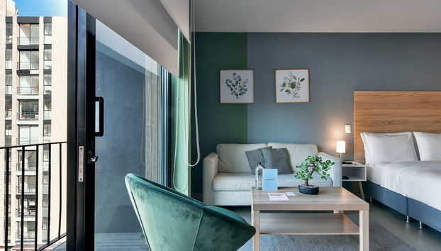 w Radiant Loft w Balcony in El Nogal - Foto 5, Habitación