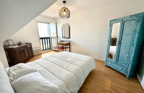 T3 Duplex Vue mer 180 sur le port de Lomener - Foto 21