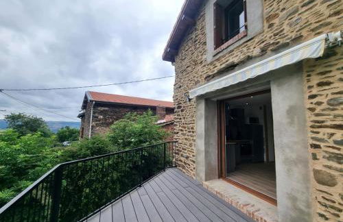 Gîte rénové avec terrasse et animaux acceptés à Saint-Chamond - FR-1-496-324 - Foto 16