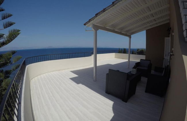 Villa Litsa Large Private Pool Walk to Beach Sea Views A C Wifi - Foto 4