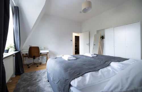 Business Design-Apartment Duisburg - 55qm, Küche & Arbeitsplatz - by Lott Living - Foto 16