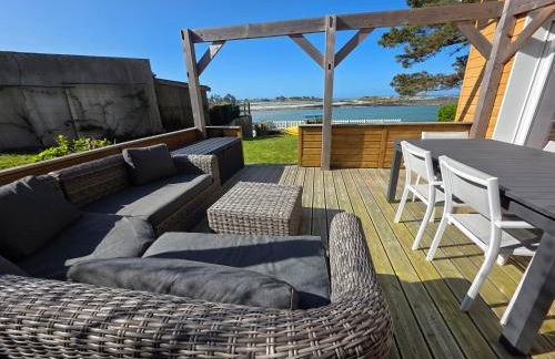 Charmante maison avec accès direct à la plage et vue mer incroyable - Foto 6