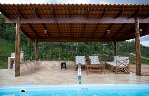 Casa de Campo com Vista, Piscina e Churrasqueira - Foto 27