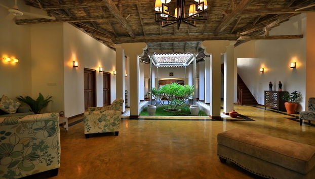 Zona de estar del vestíbulo