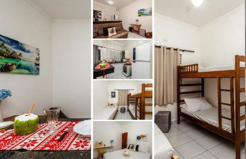 Casa para Famílias e Grupos com Ar-condicionado e Churrasqueira em Praia Grande - Foto 1