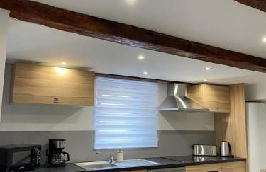 Maison individuelle à Chanac 2 Chambres 1 canapé lit Wifi Gratuit - Foto 7