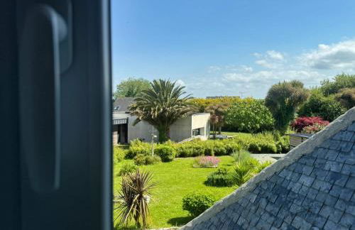 Les Galets - family house in the village of Guimaec 8p - Foto 21