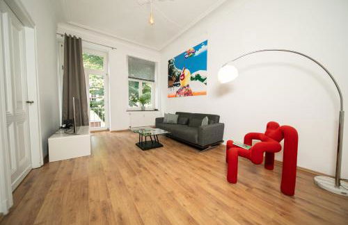 WHITE 60 QM Apartment - Zentral - Balkon - Messe - Foto 10