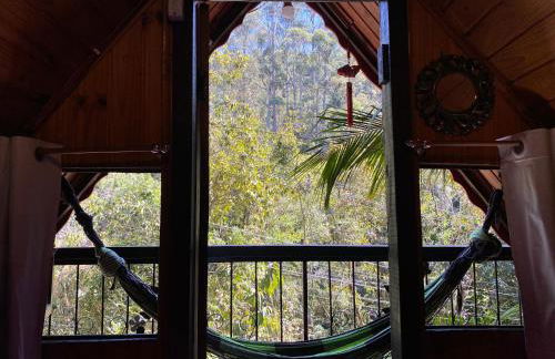 Chalé 1 Alto na Montanha, com lareira e wi-fi - Foto 13