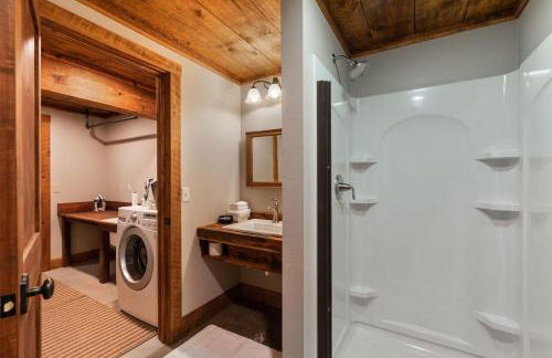 Forest cabin near Kohler Andrae with hot tub - Foto 8