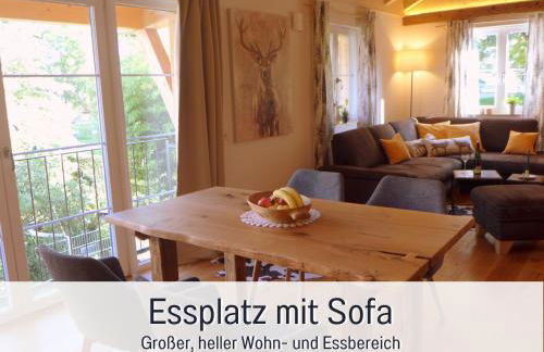 Ferienwohnung BirkenNEST-Sauna-Freisitz-Almhütte - Foto 5