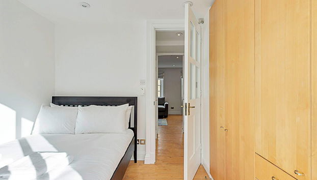 One-bedroom Abode With A Balcony In Central London - Foto 3, Habitación